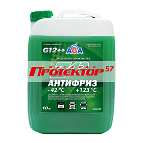 AGA Z-42 готовый -42C Антифриз зеленый 10 кг