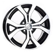Диск 6x15 4x100 ET48 D54.1 Aero A1724 (КС724) BFP