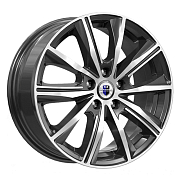 Диск 7x16 5x112 ET50 D57.1 K&K КС904 Алмаз черный