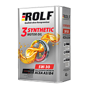 Rolf 3-Synthetic 5W30 Синтетическое 4л