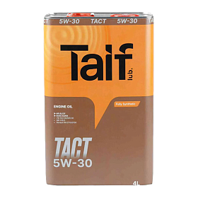 Taif TACT 5W30 SL/CF A3/B4 синтетическое 4л