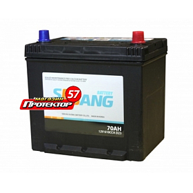 Аккумулятор SEBANG Smf 65 А/ч R+ обратная EN580A 232х175х225 Стандартные