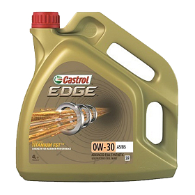 Castrol EDGE Titanium FST 0W30 CF/SL A5/B5 синтетическое 4л