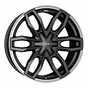 Диск 9.5x20 6x139.7 ET15 D106.1 ATS Temperament 6 Blizzard Grey Lip Polished