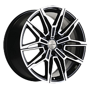 Диск 8.5x19 5x112 ET30 D66.6 Khomen Wheels ORG1904 (3/4/5/6 series) Black-FP