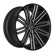 Диск 10.5x22 5x120 ET38 D74.1 Harp Y-11 satin-black__precision-milling