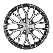 Диск 7x17 5x108 ET32 D65 X-trikeRST R137 BK/FP