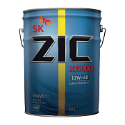 Zic X5000 10W40 полусинтетическое 20л