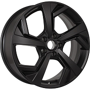Диск 7x18 5x108 ET43 D65 KDW KD1811 Matt Black Painted