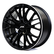 Диск 9x20 5x114.3 ET40 D70.1 ATS Perfektion Racing Black Lip Polished