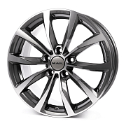 Диск 6.5x16 5x112 ET33 D57.1 MAK Wolf Gun Metallic Mirror Face