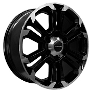 Диск Литой 7.5x18 PCD 6x114.3 ET38 D67.1 Khomen Wheels KHW1817 Black-FP