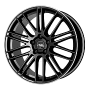 Диск 8x18 5x112 ET42 D70.1 Rial Kibo Diamond Black Horn Polished