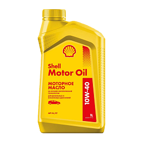 SHELL Motor Oil 10W40 SL/CF SL/SF A3/B3 полусинтетическое 1л
