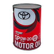 Toyota 0W20 SP синтетическое 1л