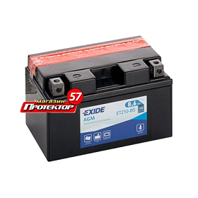 Аккумулятор EXIDE Agm 9 А/ч универсальная EN145A 150x87x93 Болтовые мото