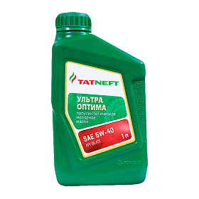 Tatneft Ультра-Оптима 5W40 SL/CF Полусинтетическое 1л