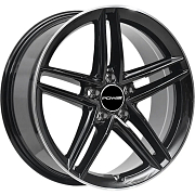 Диск Литой 7.5x17 PCD 5x112 ET38 D66.56 PDW FF2127 Gloss Black Machine Edge