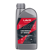 Lavr MOTO RIDE UNIVERSAL 4T 10W50 SM полусинтетическое 1л