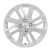 Диск 6x16 4x100 ET37 D60.1 Khomen Wheels V-Spoke 609 F-Silver