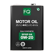 FQ 0W20 SP/GF-6A полусинтетическое 4л