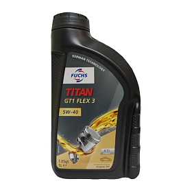 Fuchs TITAN GT1 FLEX 3 5W40 CF/SN C3 синтетическое 1л