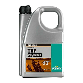 Motorex TOP SPEED 4T 5W40 синтетическое 4л