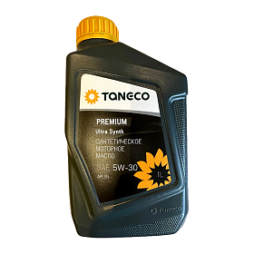 Tatneft TANECO Premium Ultra Synth 5W30 SN A1/B1 синтетическое 1л