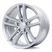 Диск 9x19 5x112 ET38 D66.5 Rial X10x Polar Silver