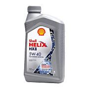 Shell Helix Hx8 Synthetic 5W40 синтетическое 
1л