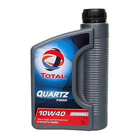 TOTAL QUARTZ DIESEL 7000 10w40 A3/B4 SN/CF Полусинтетическое 1л