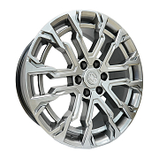 Диск 9x22 6x139.7 ET25 D77.8 Khomen Wheels Zeus 2205 Dark Chrome