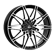 Диск Литой 7.5x18 PCD 5x112 ET22 D66.6 MAK Koenig Black Mirror