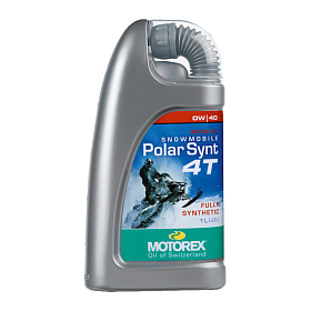 Motorex SNOWMOBILE POLAR SYNT 4T 0W40 SJ/SL/SM синтетическое 1л