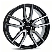 Диск 6.5x16 5x108 ET50 D63.4 Rial Torino Diamant black front polished