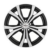 Диск 6.5x16 5x100 ET38 D67.1 X-trike X-119 BK/FP