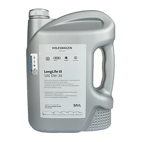 VAG Longlife III 0W30 504.00/507.00 Синтетическое 5л