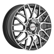 Диск 6x15 4x100 ET46 D60.1 X-trike X-132 BK/FP