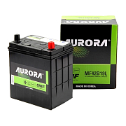 Аккумулятор AURORA 38 А/ч R+ обратная EN350A 220x187x127 Выносные