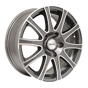 Диск 7.5x17 5x110 ET40 D65 TG Racing L015 gm_pol