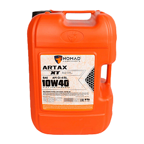 Nomad ARTAX XT 10W40 CI-4/SL E7 Полусинтетическое 20л