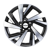 Диск 7.5x18 5x114.3 ET50 D66.1 Khomen Wheels V-Spoke 801 Black-FP