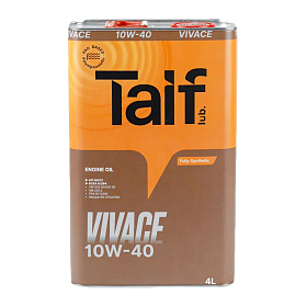 Taif VIVACE 10W40 SN/CF A3/B4 полусинтетическое 4л