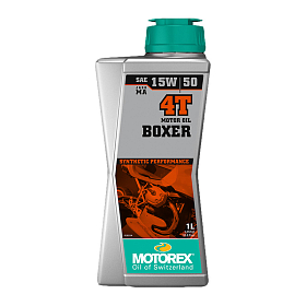 Motorex BOXER 4T 15W50 SG/SH/SJ/SL синтетическое 1л