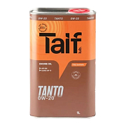 Taif TANTO 0W20 SN Синтетическое 1л