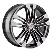 Диск 7x17 5x120 ET55 D65 X-trikeRST R167 BK/FP