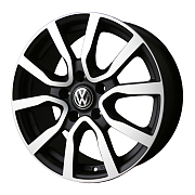 Диск 6x15 5x112 ET43 D57.1 RepliKey VW67 MBFP