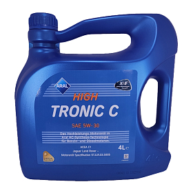 Aral High Tronic C 5W30 C1 синтетическое 4л
