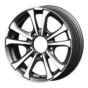 Диск 6.5x16 5x139.7 ET40 D98.6 СКАД Тундра Алмаз