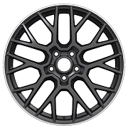 Диск Литой 7x18 PCD 5x112 ET45 D57.1 Carwel Аракс 1818 BLR